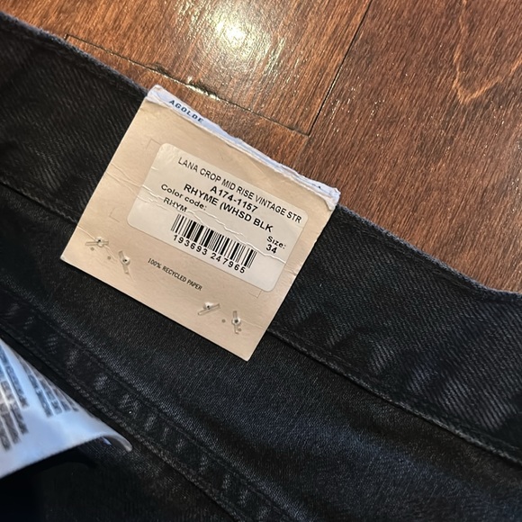 Agolde (Aritzia) Lana crop mid rise vintage straight NWT - Picture 5 of 13
